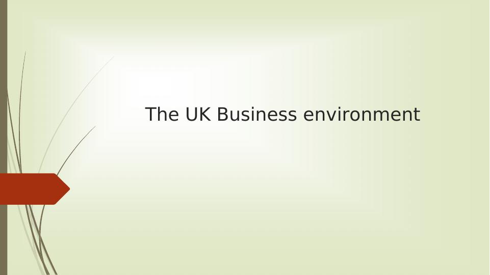 The UK Business Environment_1