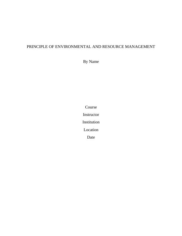 Water Ethics and Resource Management_1