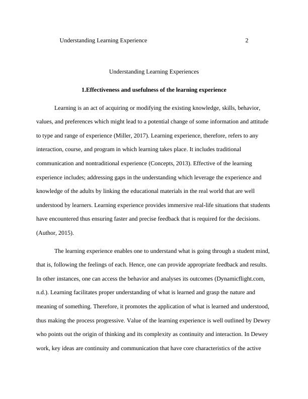 Understanding Learning Experience Assignment_2