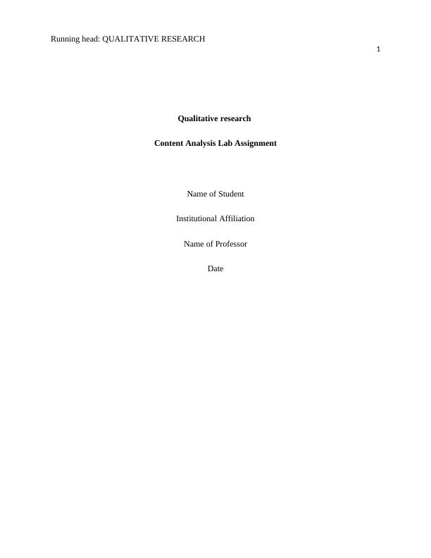 Qualitative research  Assignment PDF_1