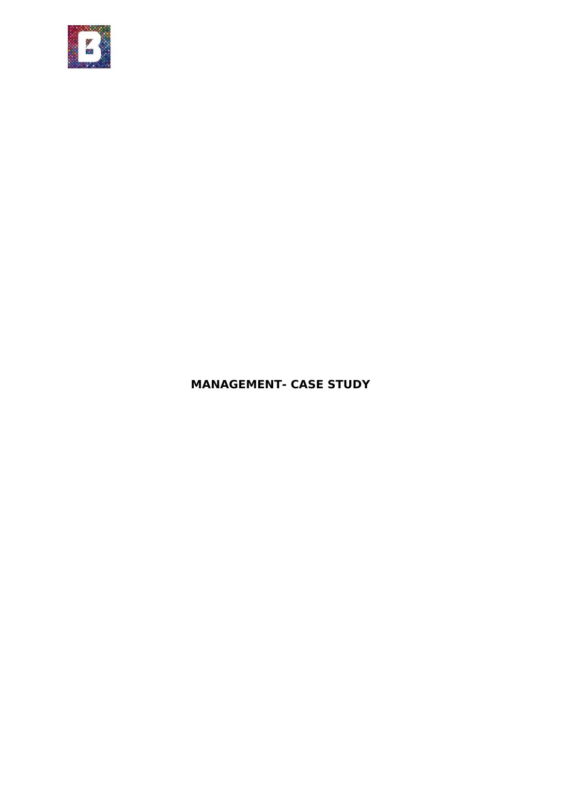 Management- Bizops Enterprises | Case Study