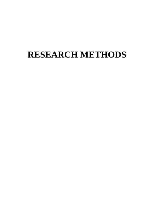 Research Methods Assignment - Case Study on Facebook_1