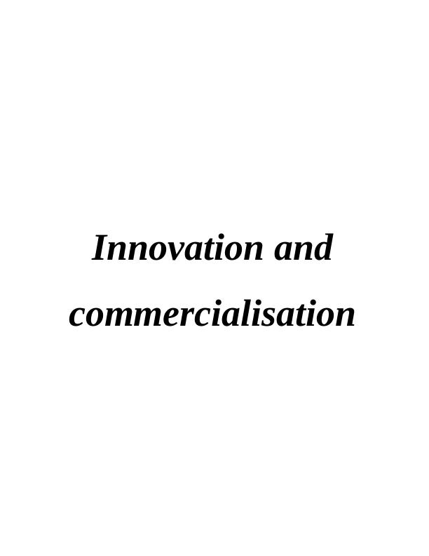 Innovation and Commercialisation Assignment Solution - EE Limited_1