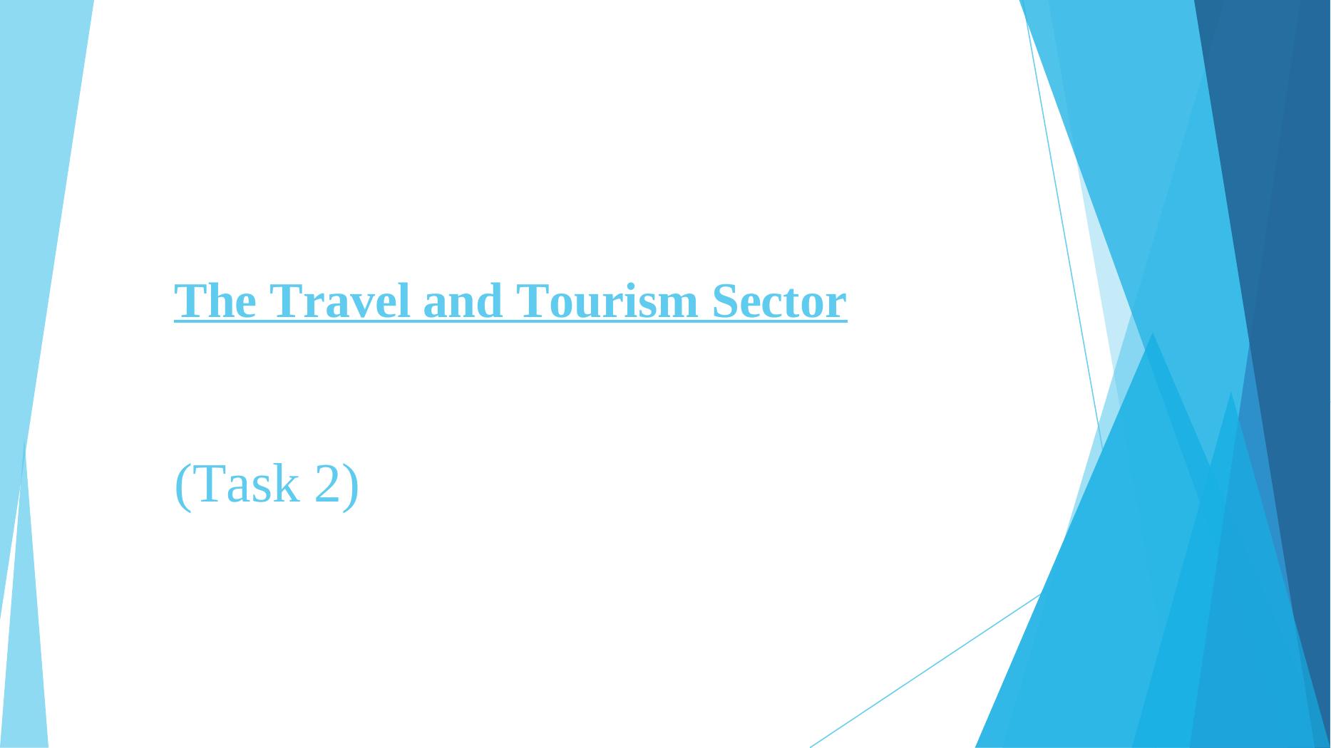 The Travel and Tourism Sector_1