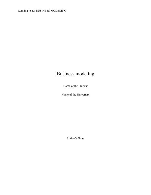Business Modeling_1
