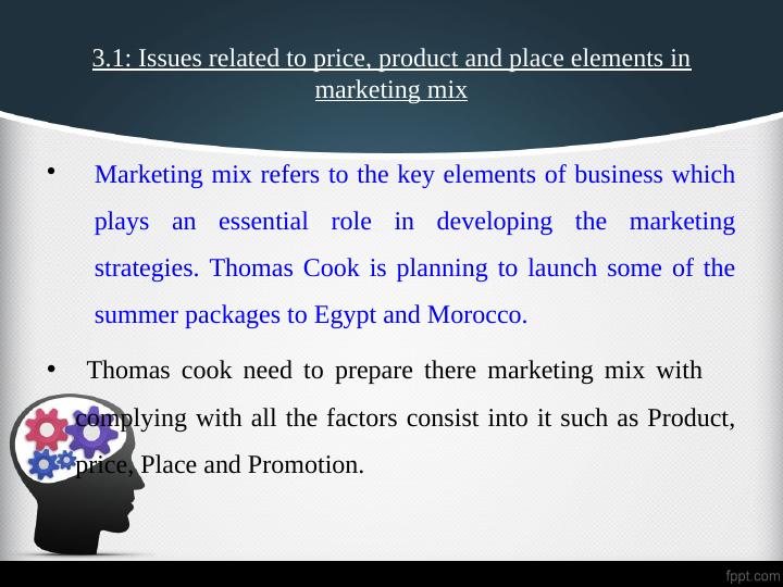 Issues related to price, product and place elements in marketing mix_2
