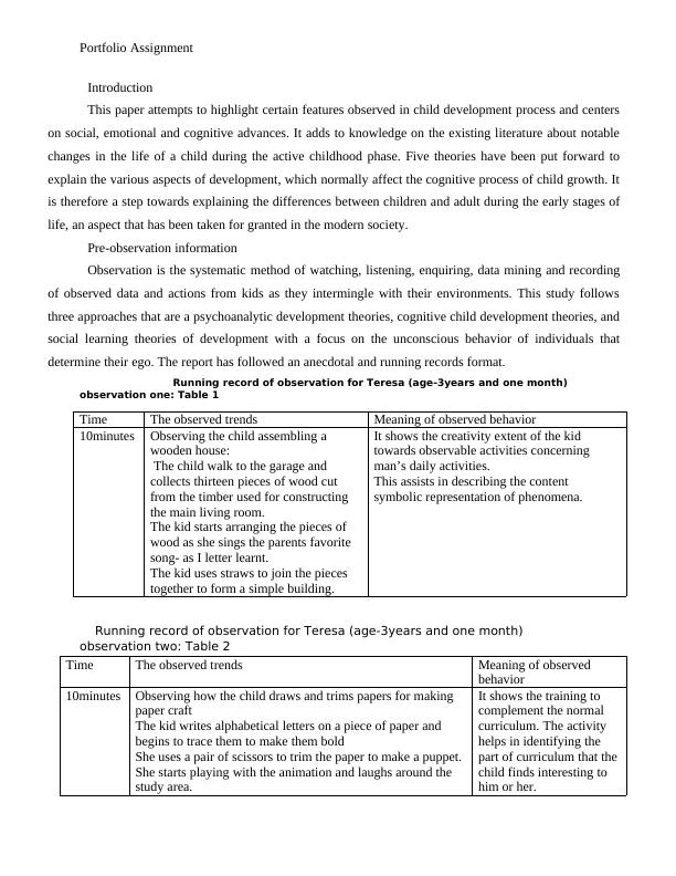 what is the meaning of development assignment