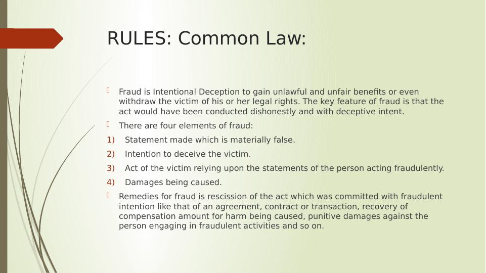 Insurance Fraud and the Role of the Civil Law_4