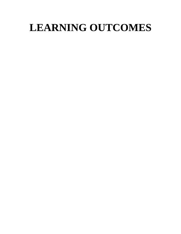 Learning Outcomes Assignment_1