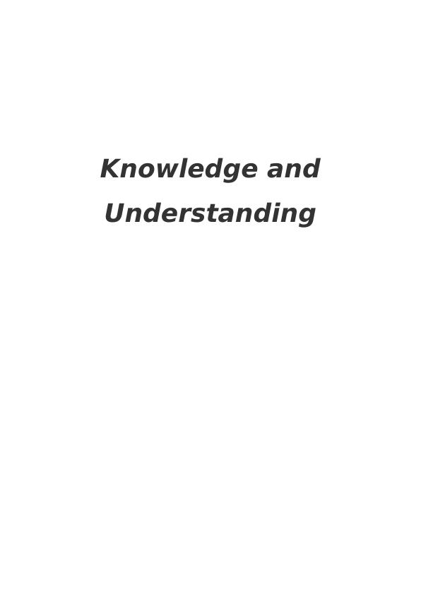 Knowledge and Understanding in Medical and Healthcare Practices_1