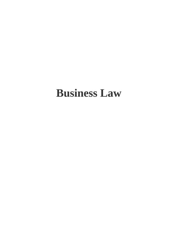 Business Law in United Kingdom_1