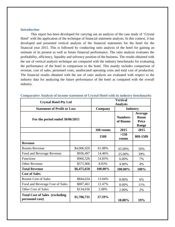 Financial Analysis of Crystal Hotel: A Comparative Study_4