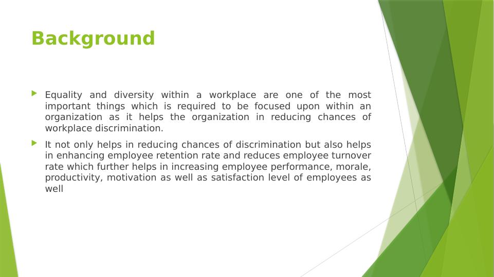 Impact of Managing Equality and Diversity in Reducing Workplace Discrimination_3