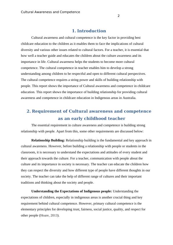 Cultural Awareness and Competence in Early Childhood Education Care_3