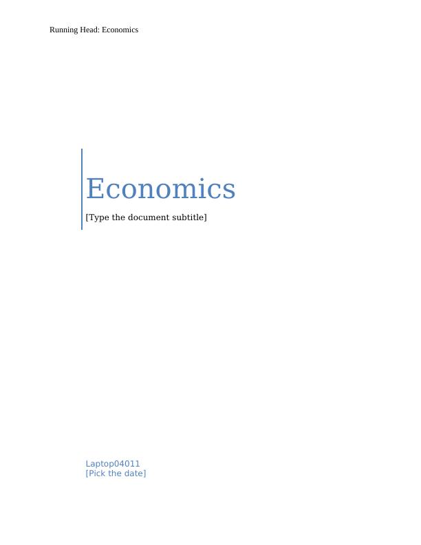 Economics - Demand of Products_1