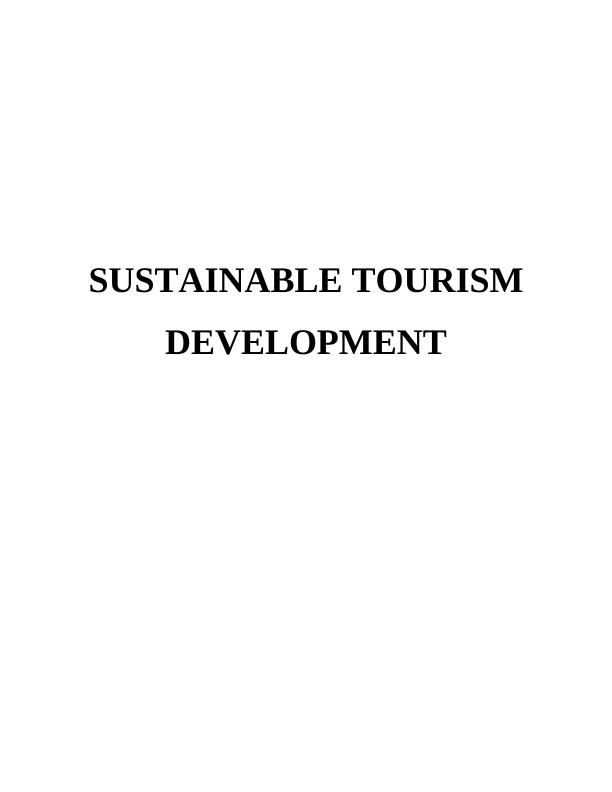 Sustainable Tourism Development Assignment Qatar_1