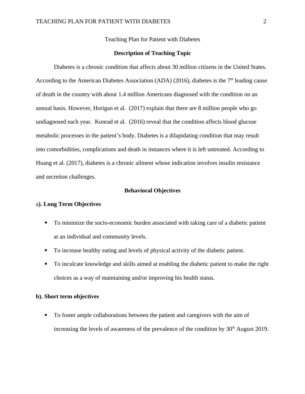 teaching-plan-for-patient-with-diabetes