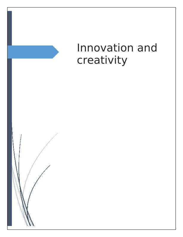 Innovation and Creativity - Assignment_1