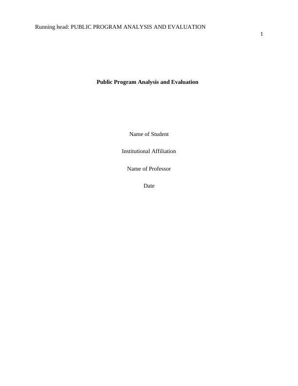 PUB 605 : Public Program Analysis and Evaluation_1