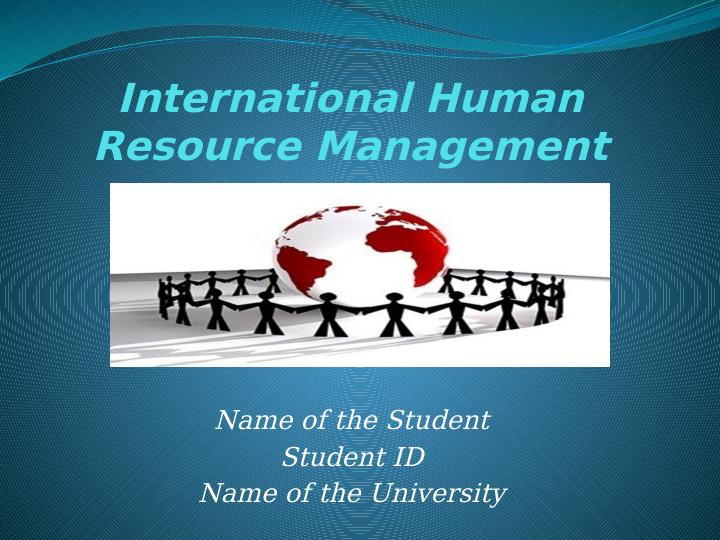 International Human Resource Management_1