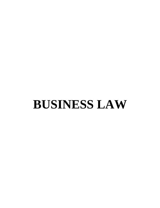 Report on Business Law EU_1