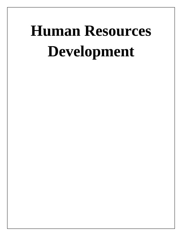 Role of Learning Styles and Training Methods in Human Resource Development_1