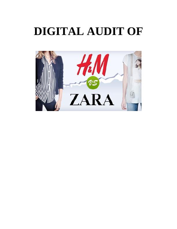 Digital Audit of Zara and H&M : Report_1