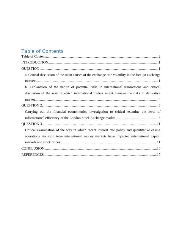 Causes of Exchange Rate Volatility and Risk Management in International Transactions_2