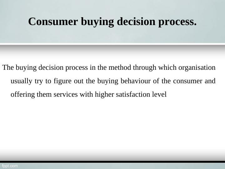 Consumer Decision Making Process & Consumer Behaviour_4