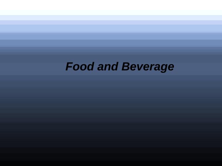 Types of Food Production and Service Systems in Food and Beverage Industry_1