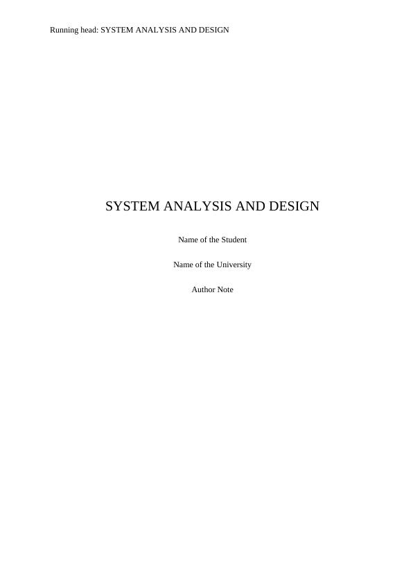 SYSTEM ANALYSIS AND DESIGN._1