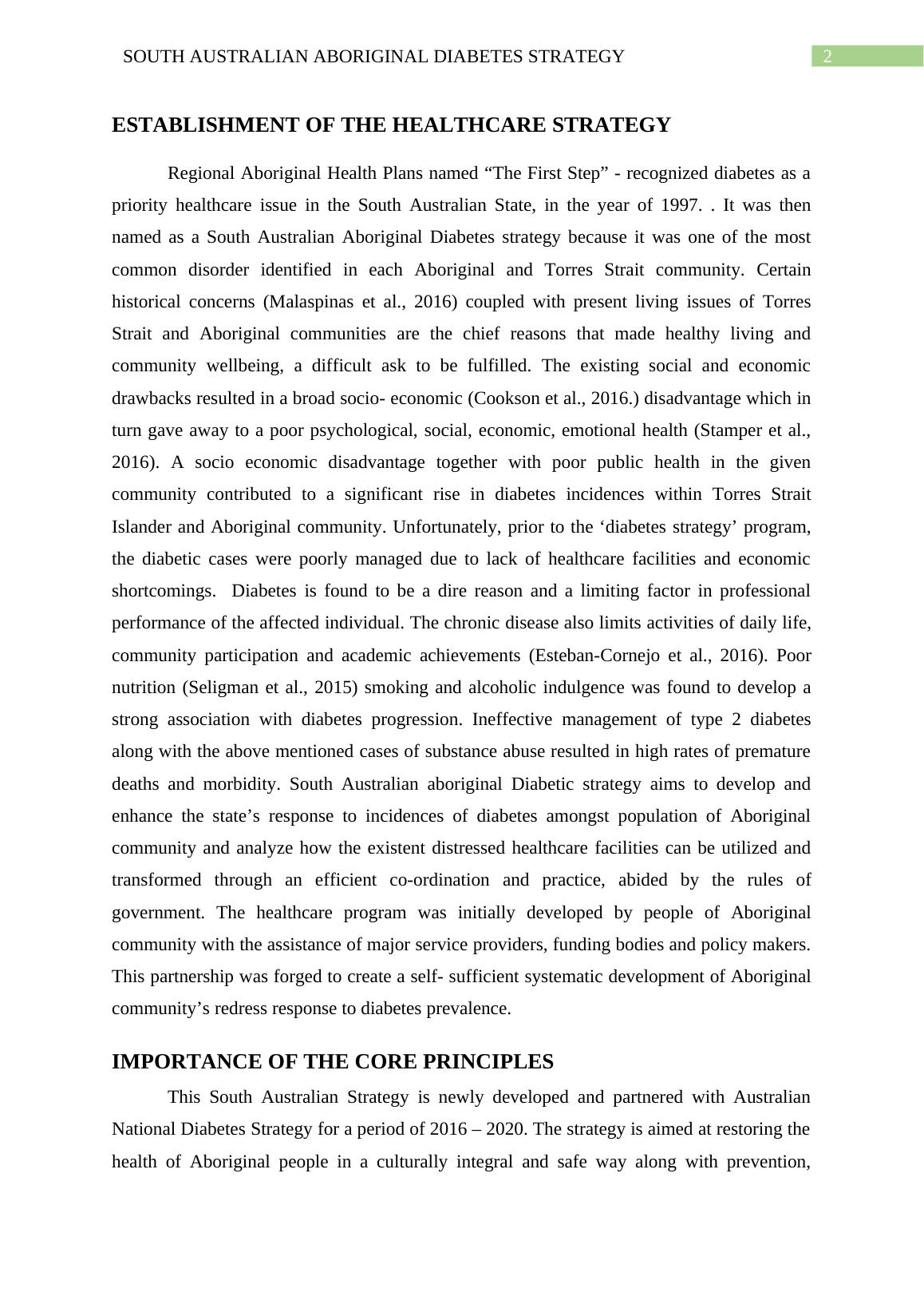 South Australian Aboriginal Diabetes Strategy