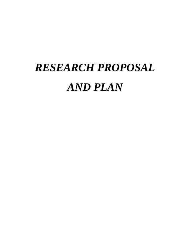 Research Proposal Solution Assignment_1