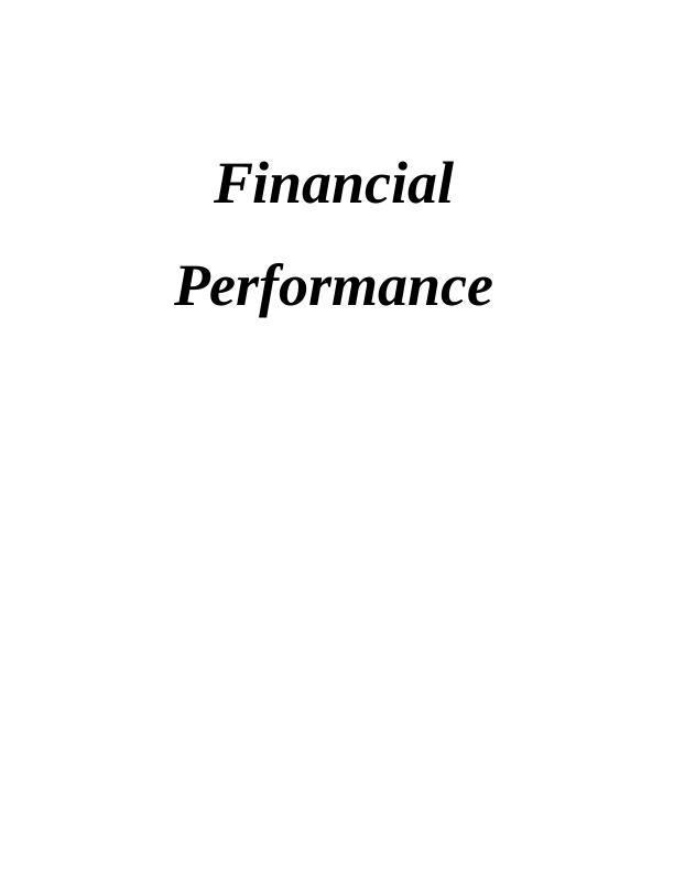 Financial Performance of Company_1