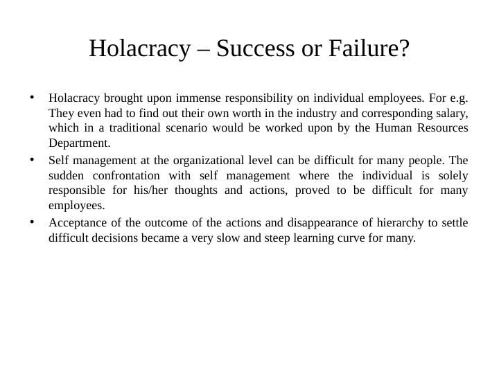 Holacracy and Zappos: The strategic change_4