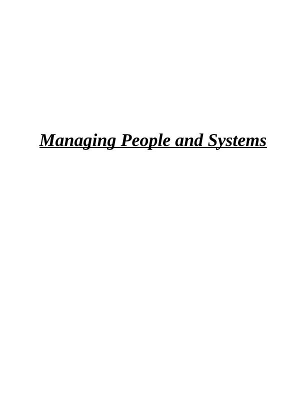 Managing People and Systems_1