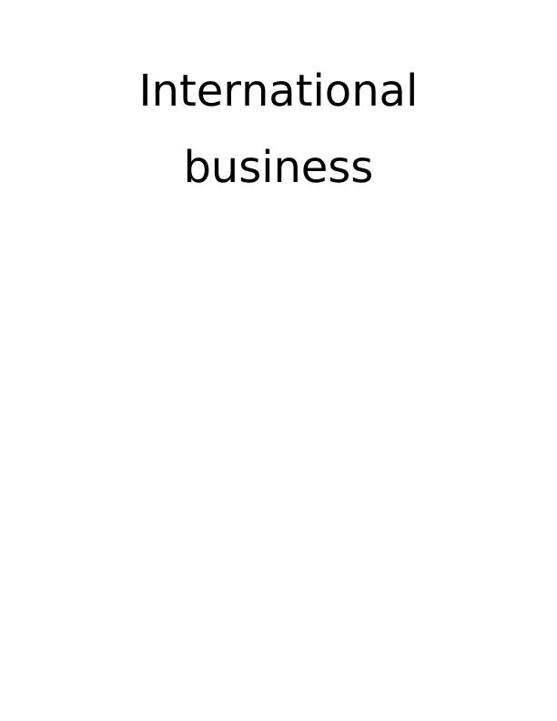 International Business Report - British Steel Industry_1