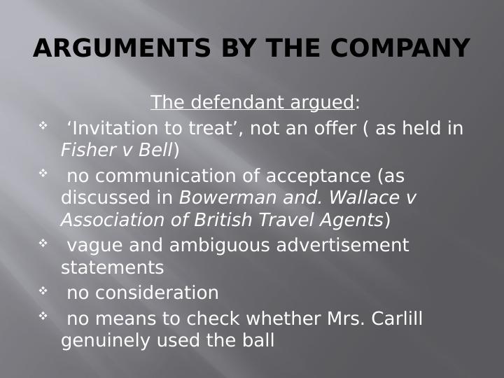 The Carbolic Smoke Ball Case: Facts, Arguments, and Conclusion_3