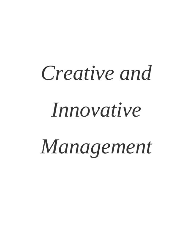 Creativity and Innovative Management at Emaar Properties_1