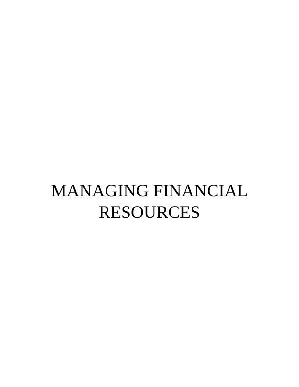 Managing Financial Resources - Victoria Babies_1