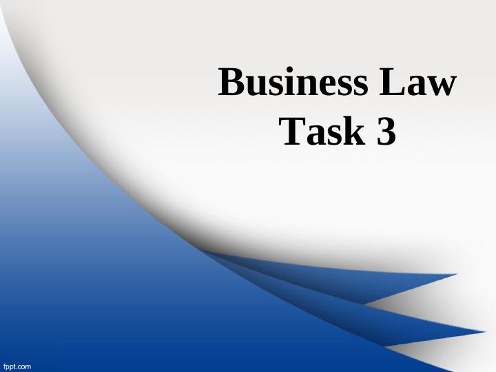 Business Law