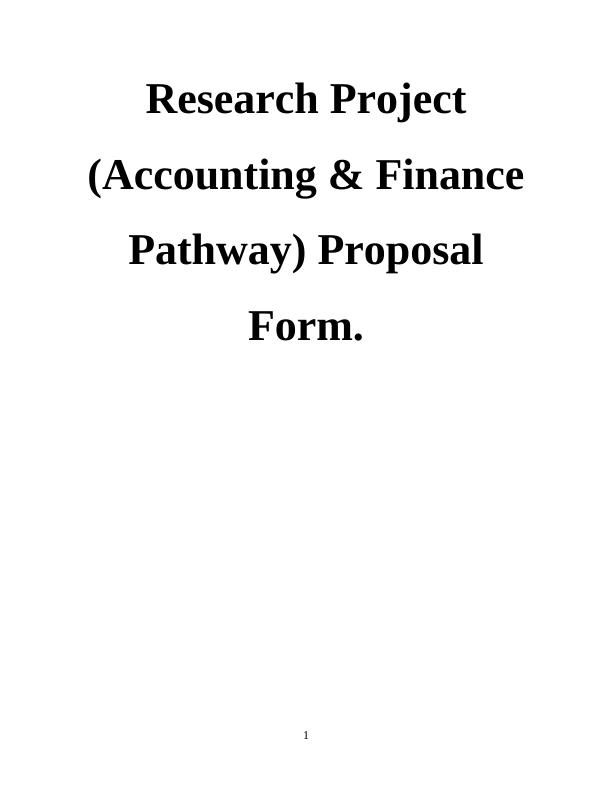 Research Project Proposal Form_1