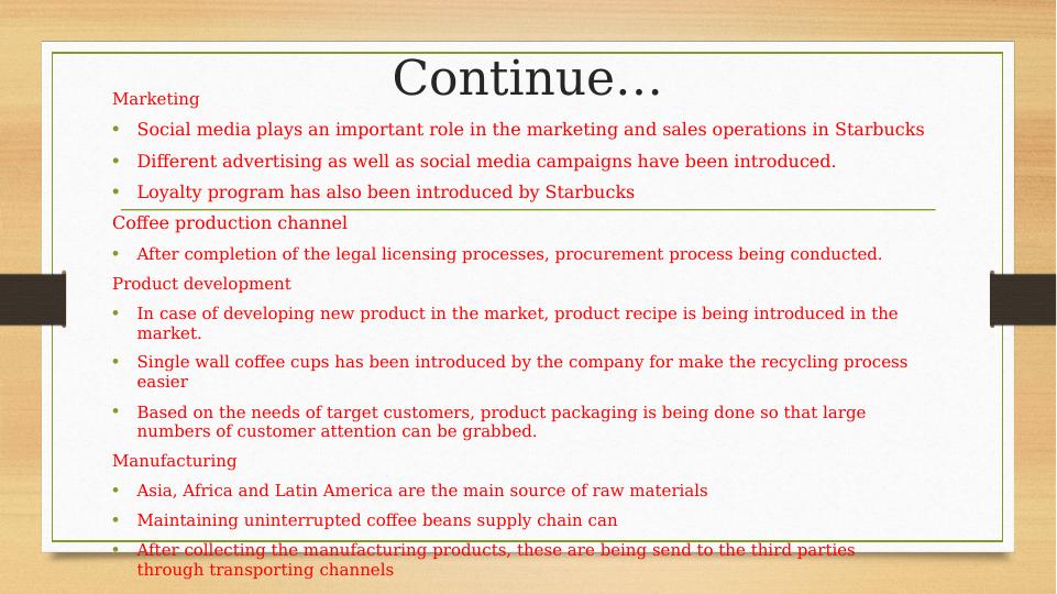 Starbucks Coffee: Business Strategy and Value Drivers_4