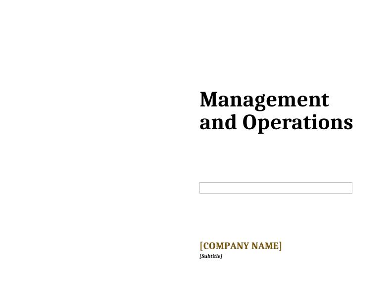 Management and Operations - Case study_1