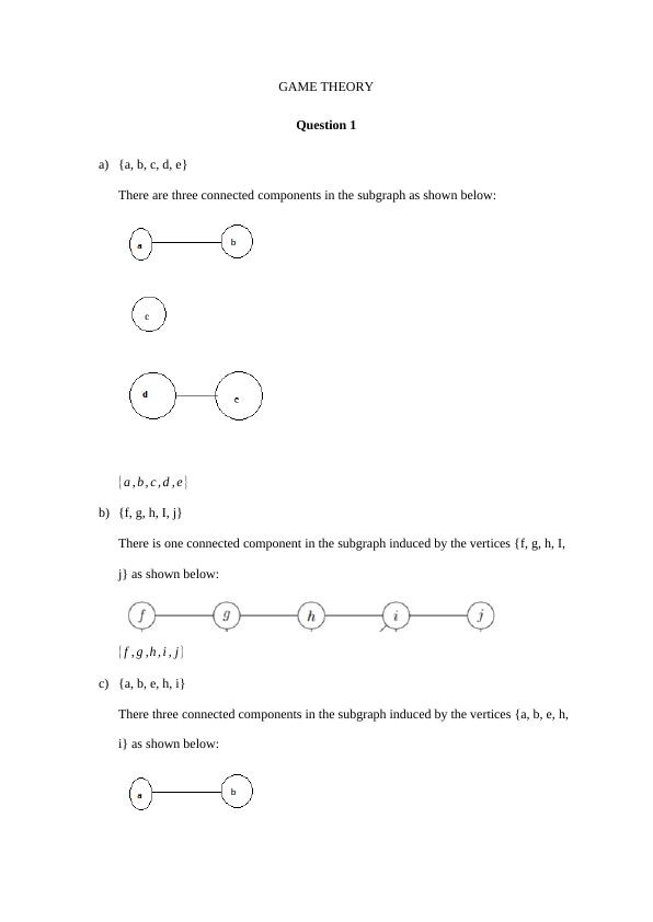 Assignment On Three Connected Components In The Subgraph_1