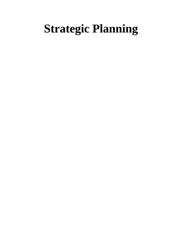 Organisational Strategy Planning PDF_1