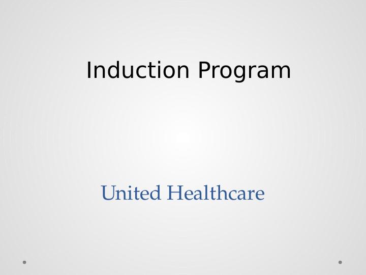 United Healthcare Presentation 2022_1