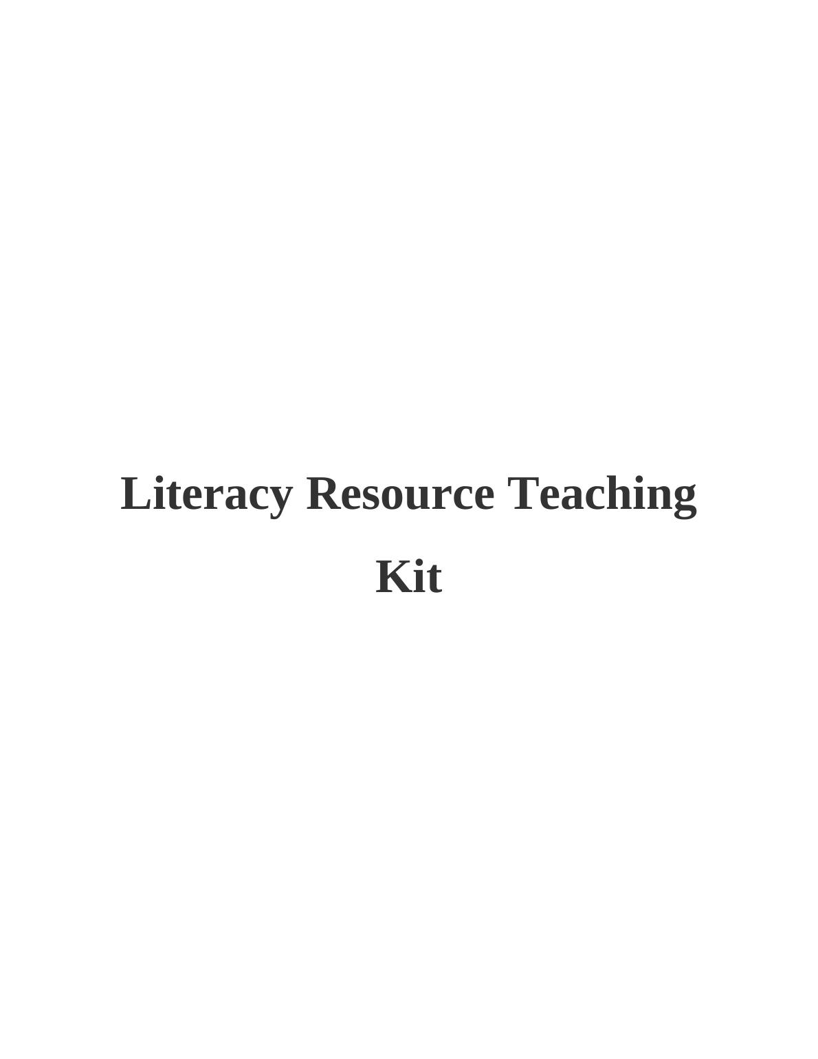 Literacy Resource Teaching Kit_1