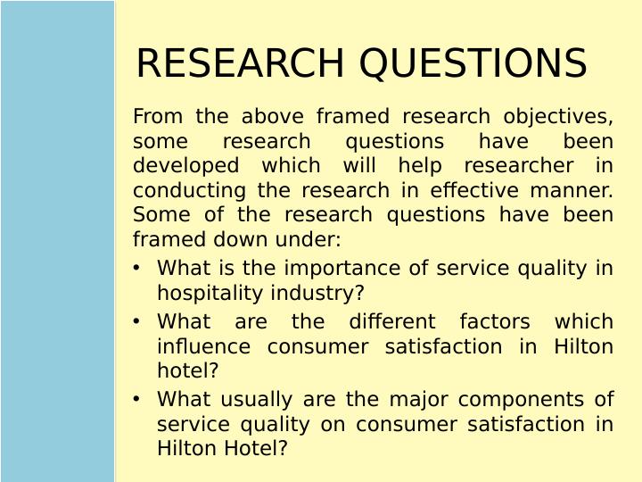 Impact of Service Quality on Consumer Satisfaction: A Study on Hilton Hotels_3