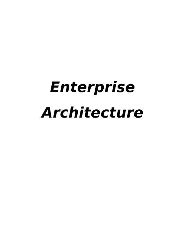 Enterprise Architecture: SteelCo, MultiCorp, FinCorp_1